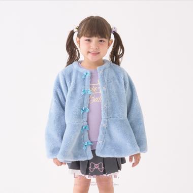 【Lycee mine バレエシリーズ】ノーカラーペプラムブルゾン