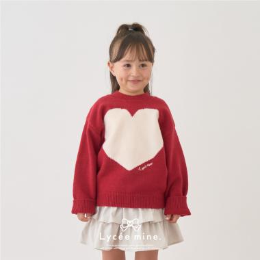 【Lycee mine バレエシリーズ】ハートセーター