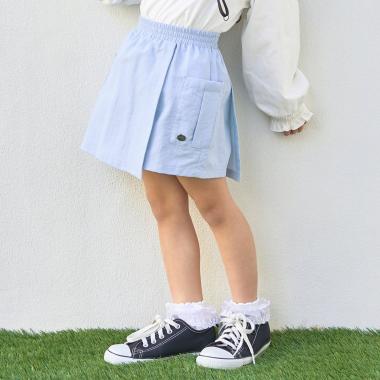 【スクール対応】【撥水・防汚・耐久・UV】ポケット付きラップパンツ