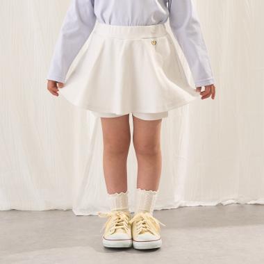 【ともパン】パンツ付きフレアスカート