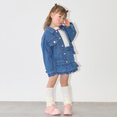 【ともデニ】アソート刺しゅう総柄Gジャン