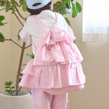 【スクール対応】【撥水・防汚・耐久・UV】フリルらくらくナップ