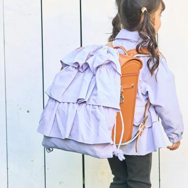 【スクール対応】【撥水・防汚・耐久・UV】フリルらくらくナップ