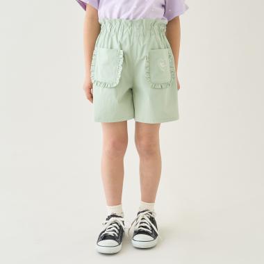 【スクール対応】【水陸両用】フリルポケット付きショートパンツ