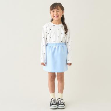 【スクール対応】【パフスウェット】スカート(インパン付)