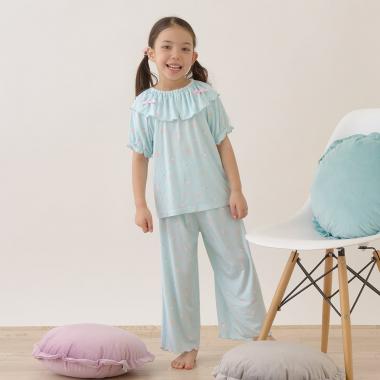 【どちらが前でもOK】【接触冷感】ひんやりとろけるパジャマ