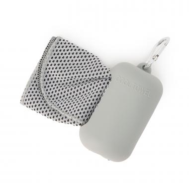 ひんやりタオル入りラバーキー