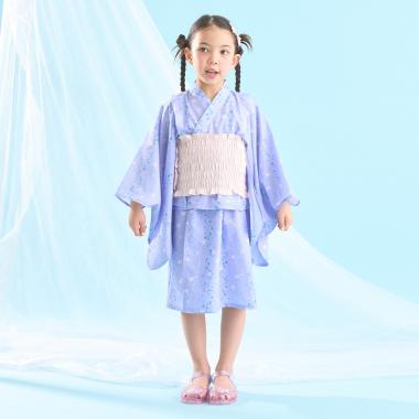 【予約/4月下旬～5月上旬入荷予定】【簡単着付け♪】【接触冷感】4wayセパレート浴衣つくり帯(OHANA)