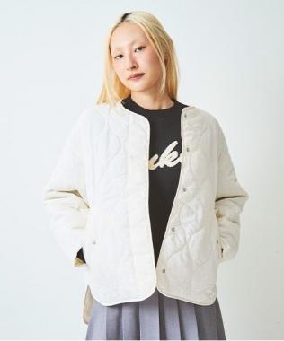 ナイロンキルティングブルゾン