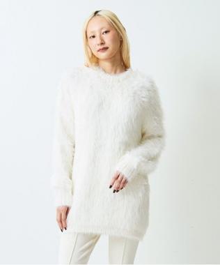 シャギーミニワンピース