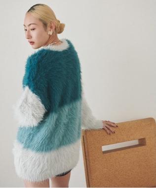 シャギーミニワンピース