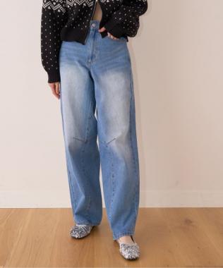 カーブパンツ【韓国ファッション】