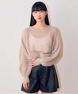 メッシュニット【韓国ファッション】