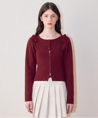 カーデアンサンブル【韓国ファッション】