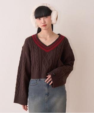 チルデンニット【韓国ファッション】