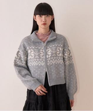 ノルディックZIPニット【韓国ファッション】