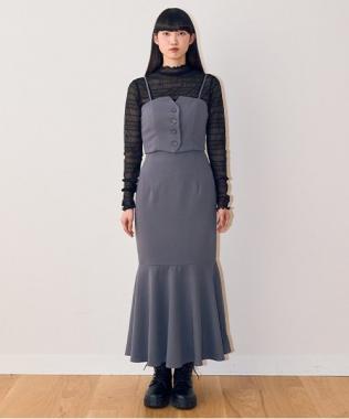 ビスチェセットアップ【韓国ファッション】