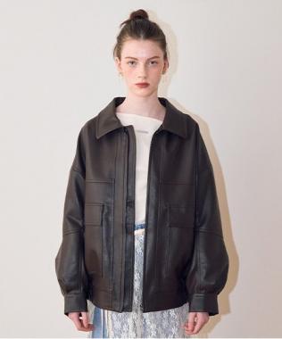 レザージャケット【韓国ファッション】