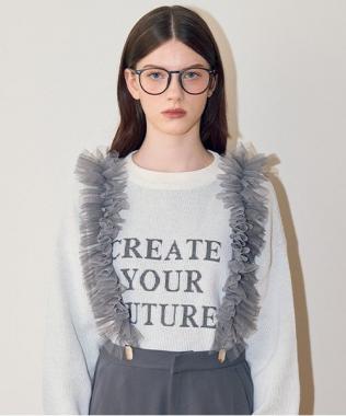 チュールサスペンダー【韓国ファッション】