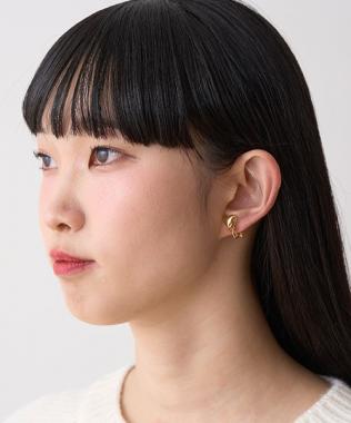 ハートイヤリング【韓国ファッション】