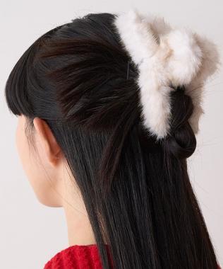 ファーバンスクリップ【韓国ファッション】