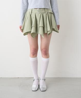 ヘムベルトミニスカート【韓国ファッション】