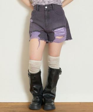 ダメージショートパンツ【韓国ファッション】
