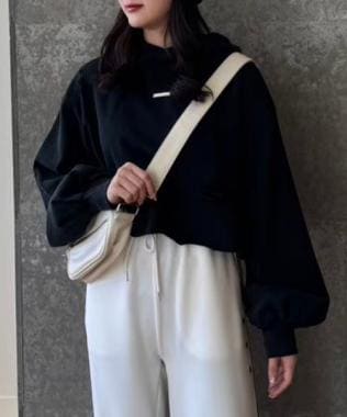 ダメージクロップドパーカ【韓国ファッション】