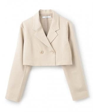 ショートテーラードジャケット【韓国ファッション】