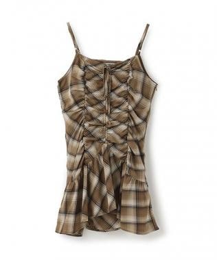 シャーリングワンピース【韓国ファッション】