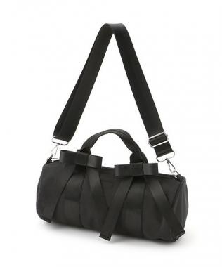 リボンつき2WAYボストン【韓国ファッション】