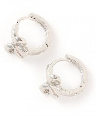 ミニリボンピアス【韓国ファッション】