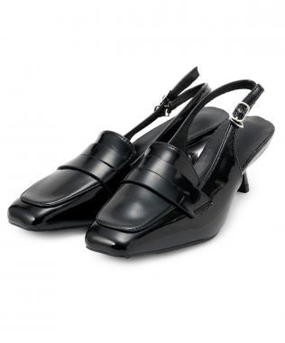 ローファー風ストラップミュール【韓国ファッション】