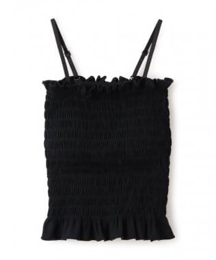 シャーリングキャミソール