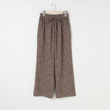 ペイズリー柄イージーパンツ