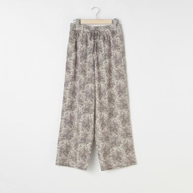 ペイズリー柄イージーパンツ