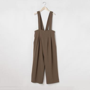 ハイウエストタックサロペット