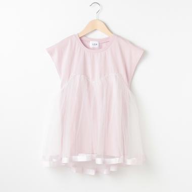 チュールドッキングTシャツ