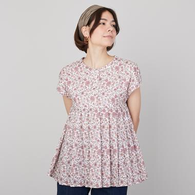 【リンク】花ブラウスチュニック