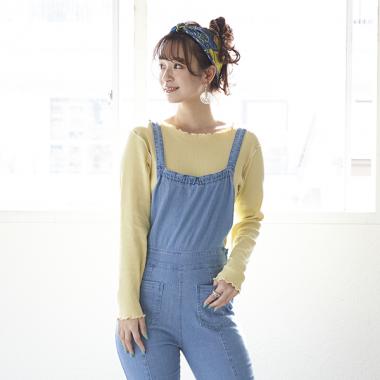 【GOODPRICE】テレコメロー長袖T