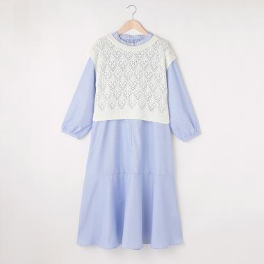 【リンク】ベスト＆シャツワンピース