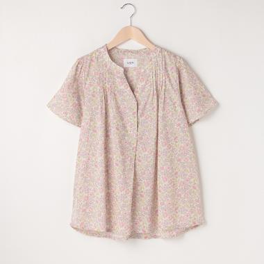 【リンク】花柄スキッパーブラウス