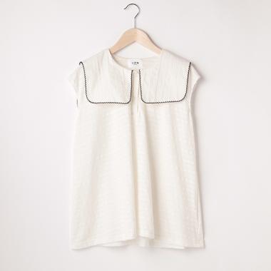 【涼感/リンク】セーラー衿チュニック