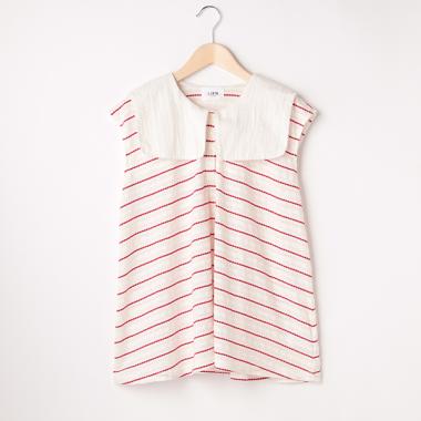 【涼感/リンク】セーラー衿チュニック