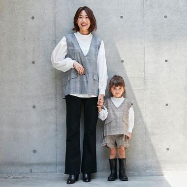 【リンク】ジレ&ブラウスセット