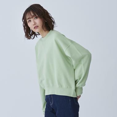 【リンク/裏微起毛】カラートレーナー