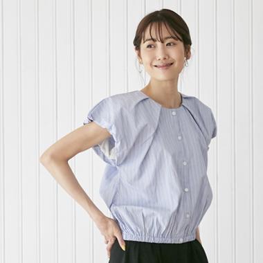 【リンク】ドットバルーンブラウス