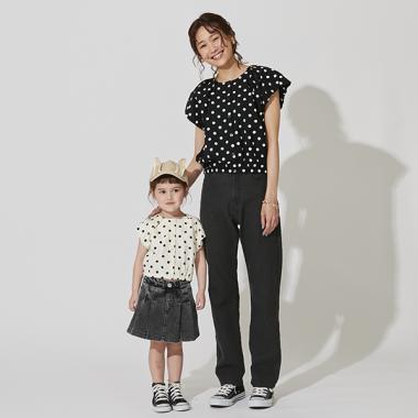 【リンク】ドットバルーンブラウス