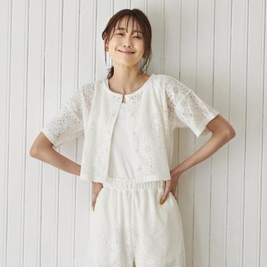 【リンク】レースシャツジャケット