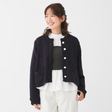 【リンク】ニットジャケット(レディース)